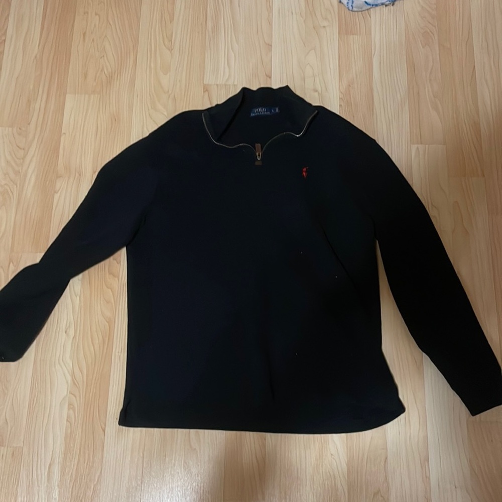 Black Size L polo sweater